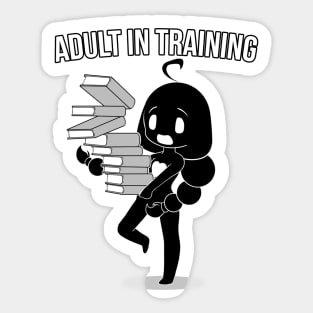 Adult In Training Sticker